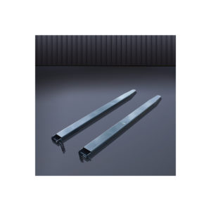 Gabelverlängerung 2400 x 125 x 50 mm – geschlossen – Spitze im Curved Design